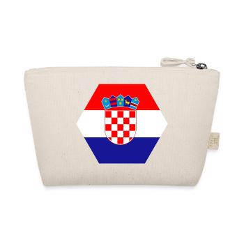 Diamond Croatia Home Love Gift Retro - Organic Pouch - nature - Back