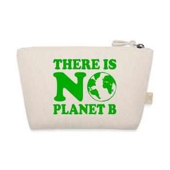 There is no planet b - Organic Pouch - nature - Back