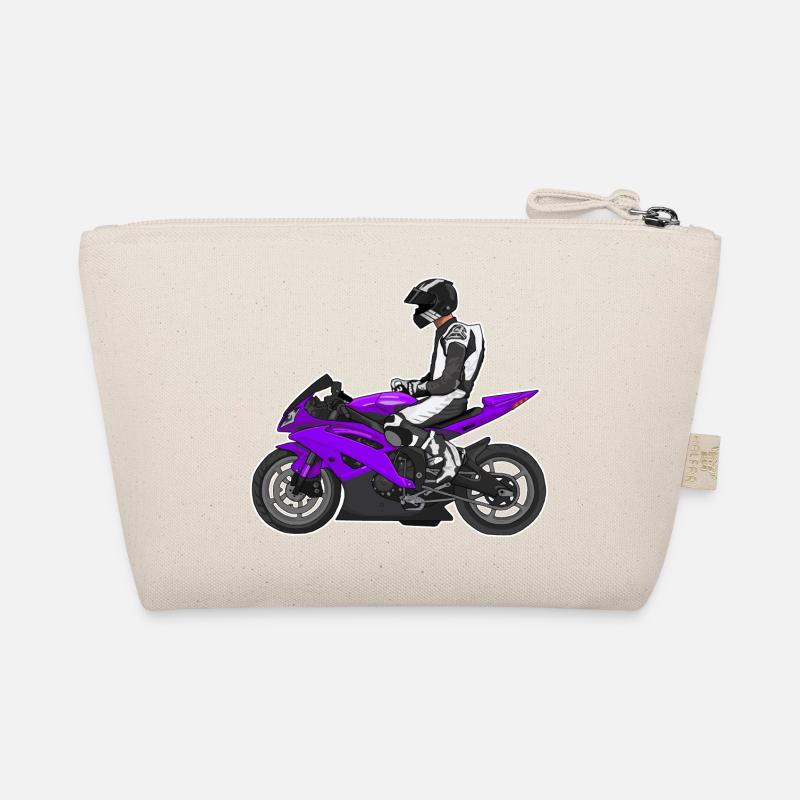 Motorcycle Lifestyle / Motorcycle / Motorcycle biker Organic Pouch