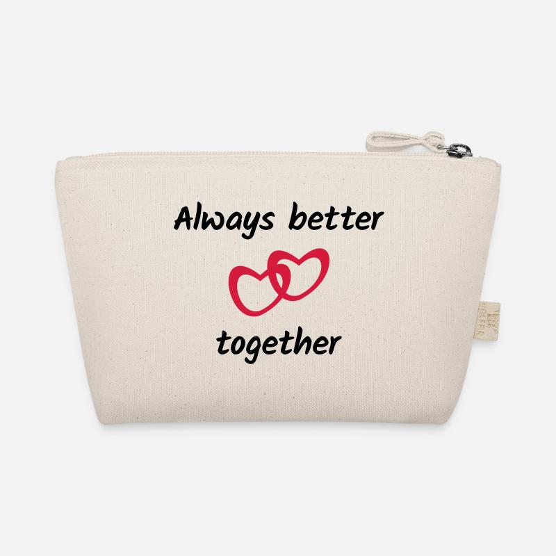 ★ Designfarben änderbar ★ Always better together Bio-Täschchen
