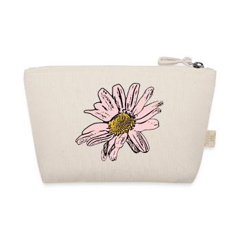 Flower Pink Pink Flower Flowers Pink Pink Flowers - Organic Pouch - nature - Back