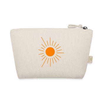 Sonne - Bio-Täschchen - Natur - Hinten