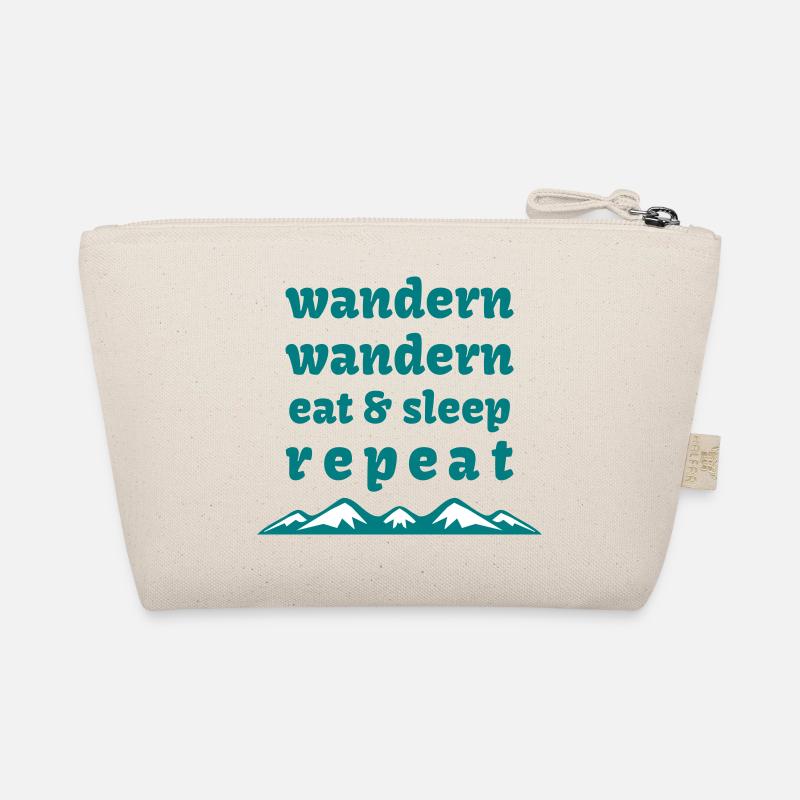 wandern repeat - Bio-Täschchen - Natur