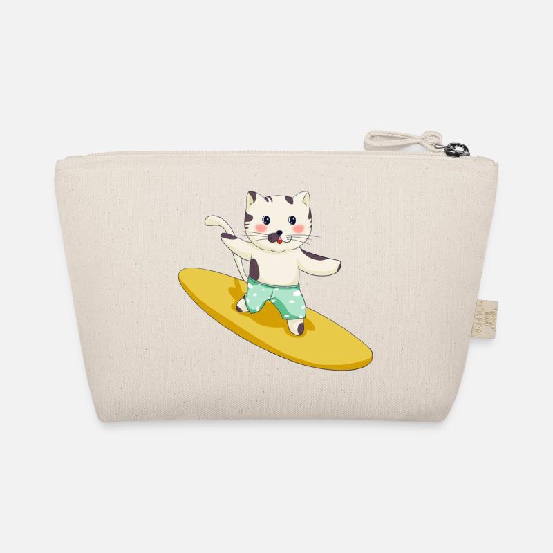 Drôle de chat de surf Trousse biologique