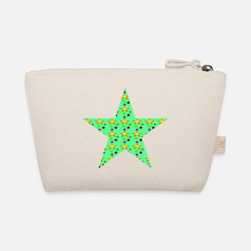 Stern mit Sternen Bio-Täschchen