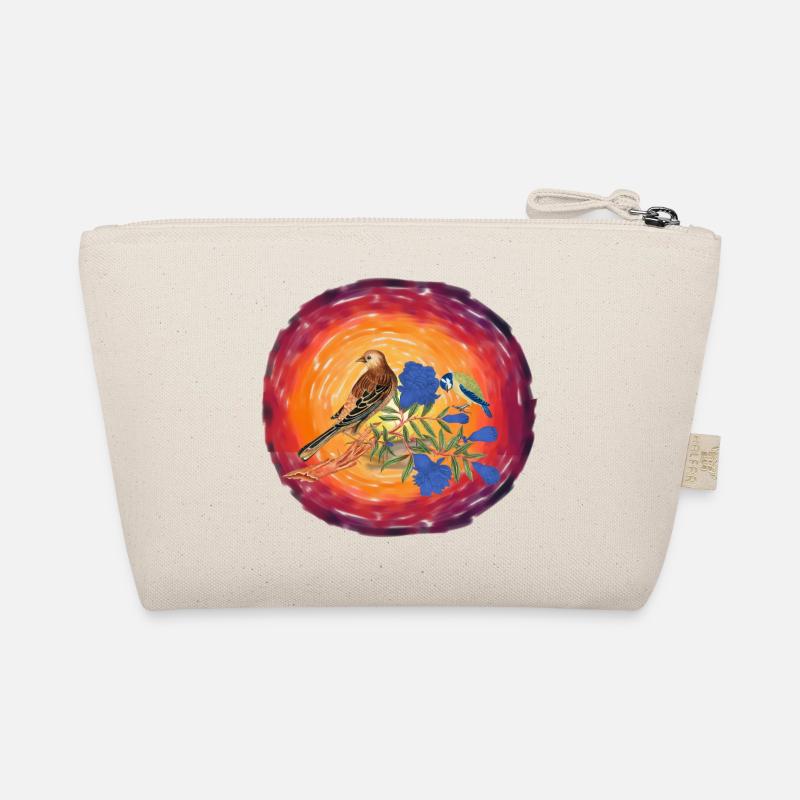 Sun, Birds, Spring, Bird, Branch, Nature, Wilderness Organic Pouch