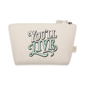 You'll Live - Organic Pouch - nature - Back