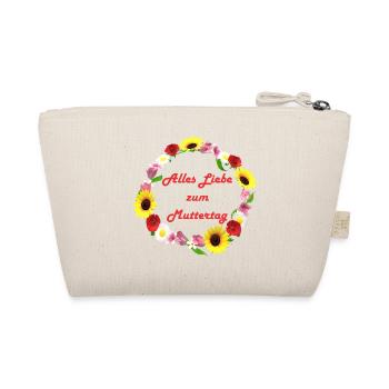Muttertag Geschenkidee - Bio-Täschchen - Natur - Hinten