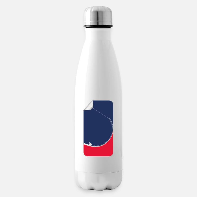 pêche - Bouteille isotherme - blanc