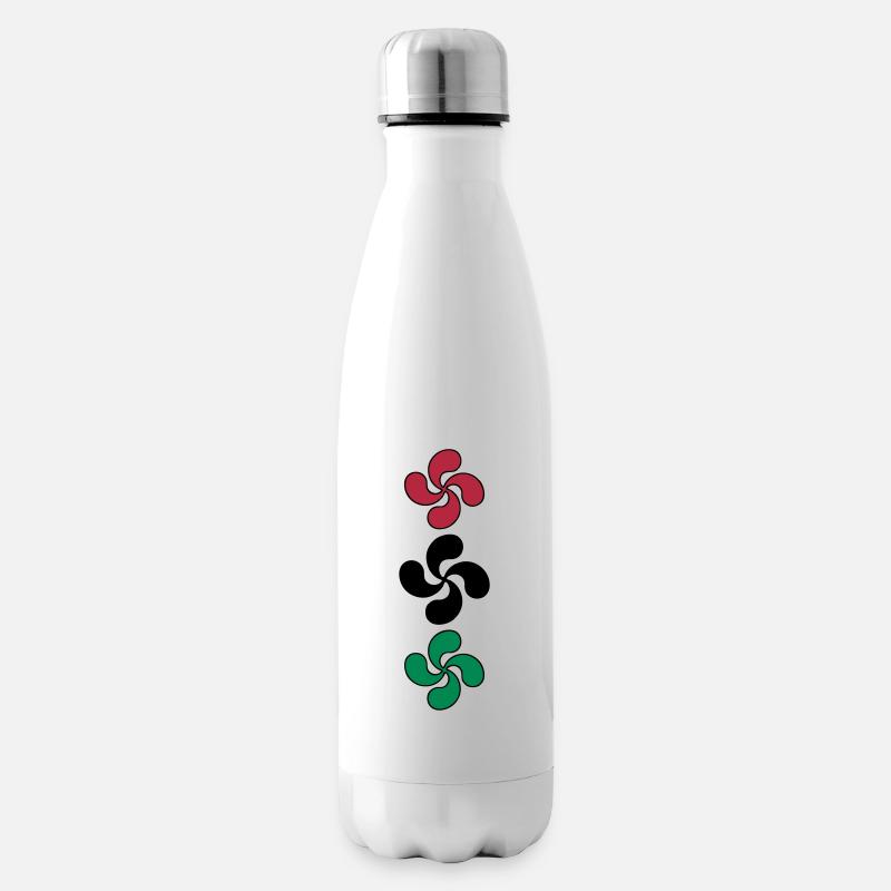Croix Basques - Bouteille isotherme - blanc