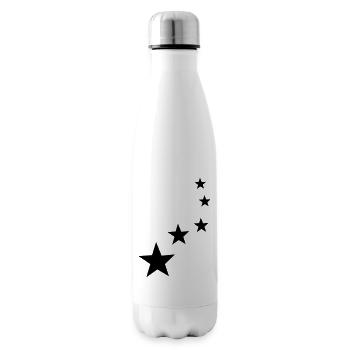 sterne - Isolierflasche - Weiß - Rechts