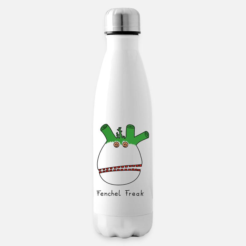 Fenchel Freak - Isolierflasche - Weiß