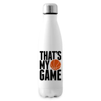 Basketball - That's my Game - Bouteille isotherme - blanc - Droite
