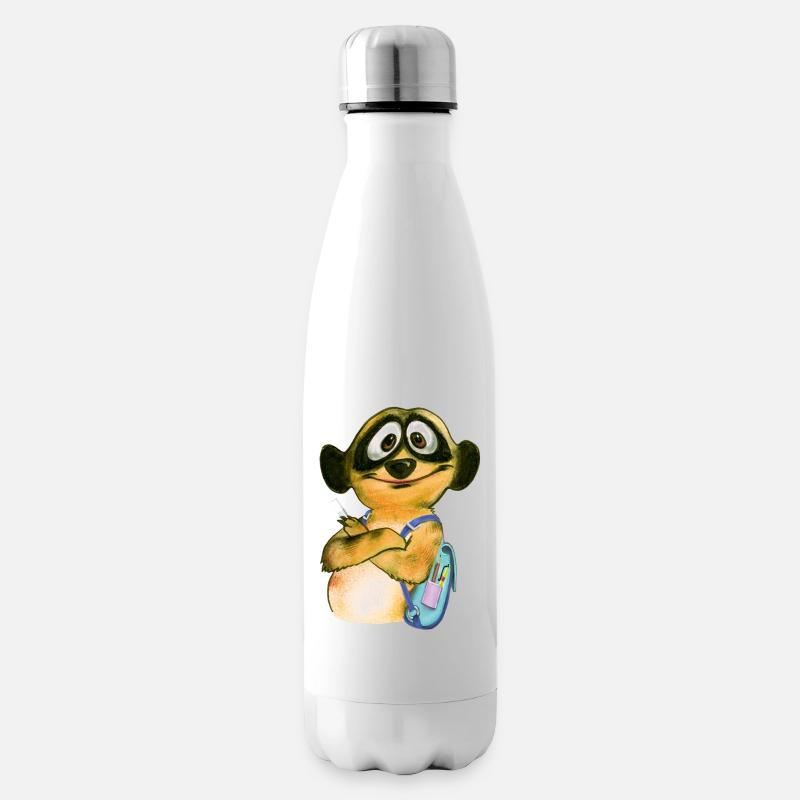 Schul-Schlingel - Isolierflasche - Weiß