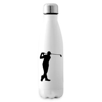 Golf player - Insulated Water Bottle - white - Right