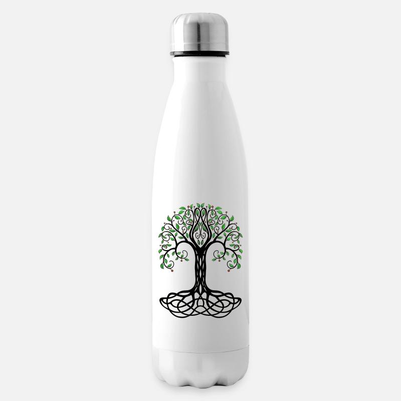 Arbre de vie - Bouteille isotherme - blanc