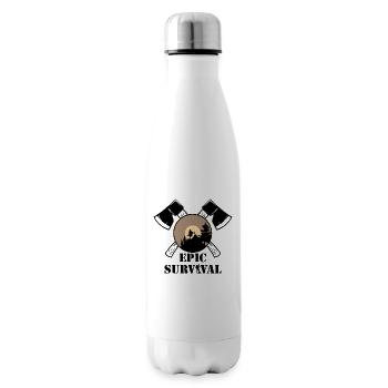 epic survival - Insulated Water Bottle - white - Right