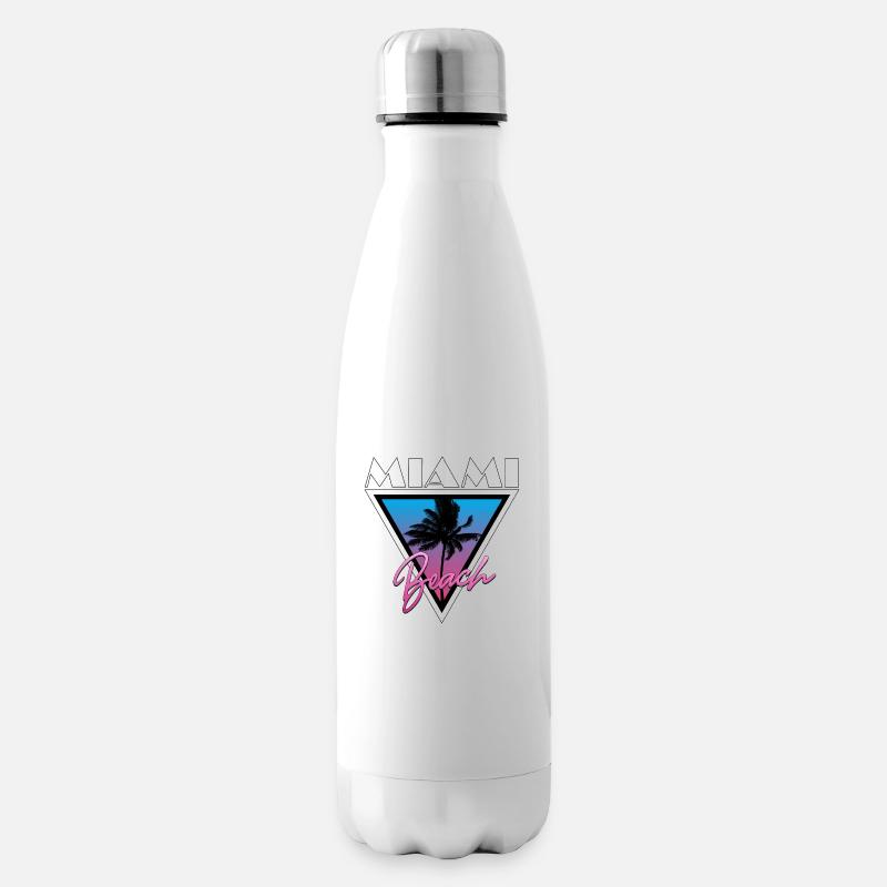 RETRO MIAMI BEACH - Isolierflasche - Weiß