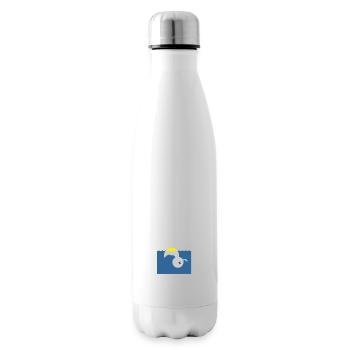 T-shirt meilleures prises dans la Vologne humour - Bouteille isotherme - blanc - Droite