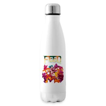 FEED - Bouteille isotherme - blanc - Droite