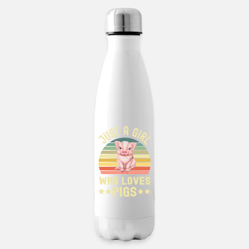 Cochons Cochons - Bouteille isotherme - blanc