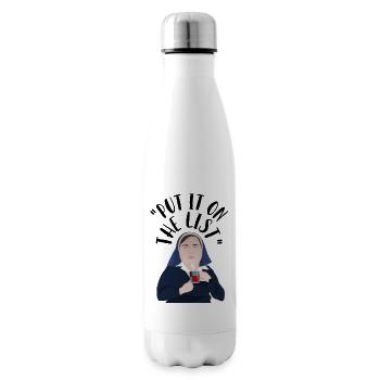 Derry Northern Ireland Sister Michael - Insulated Water Bottle - white - Right