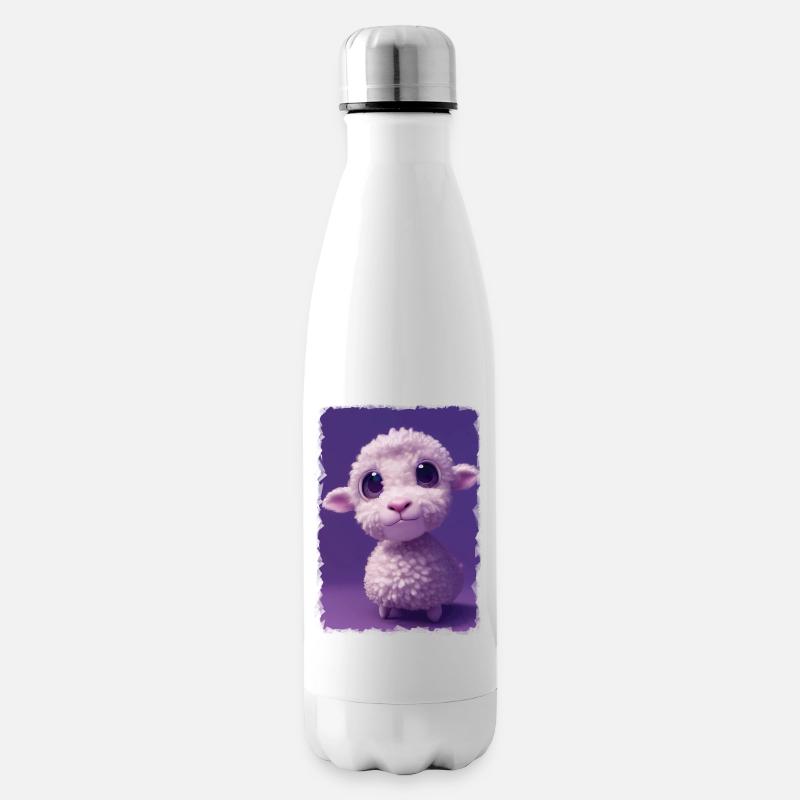 Mouton doux - Bouteille isotherme - blanc