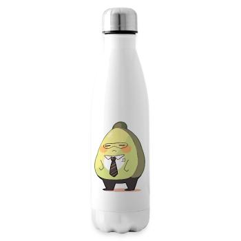 Office Avocado - Insulated Water Bottle - white - Right