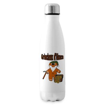 Grumpy from Alsace - Insulated Water Bottle - white - Right