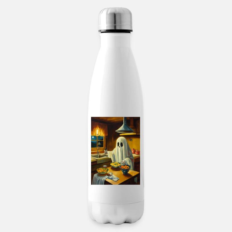 Geisterstunde - Isolierflasche - Weiß