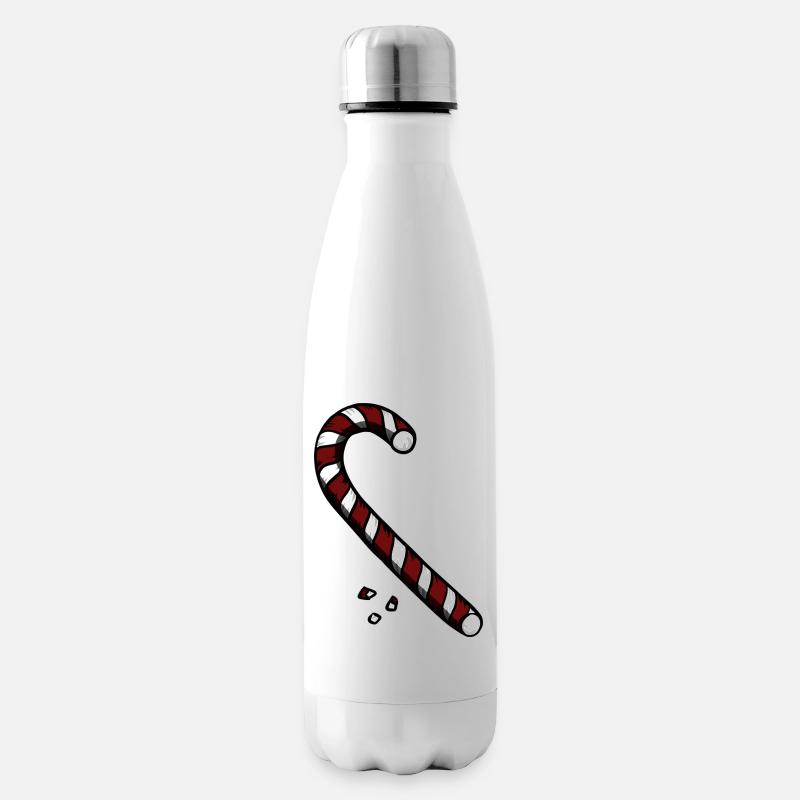 Candy Cane - Isolierflasche - Weiß