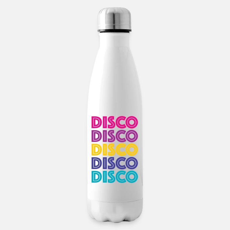 Disco Disco Disco - Bouteille isotherme - blanc