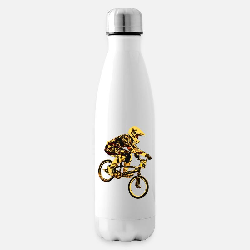 BMX - Isolierflasche - Weiß