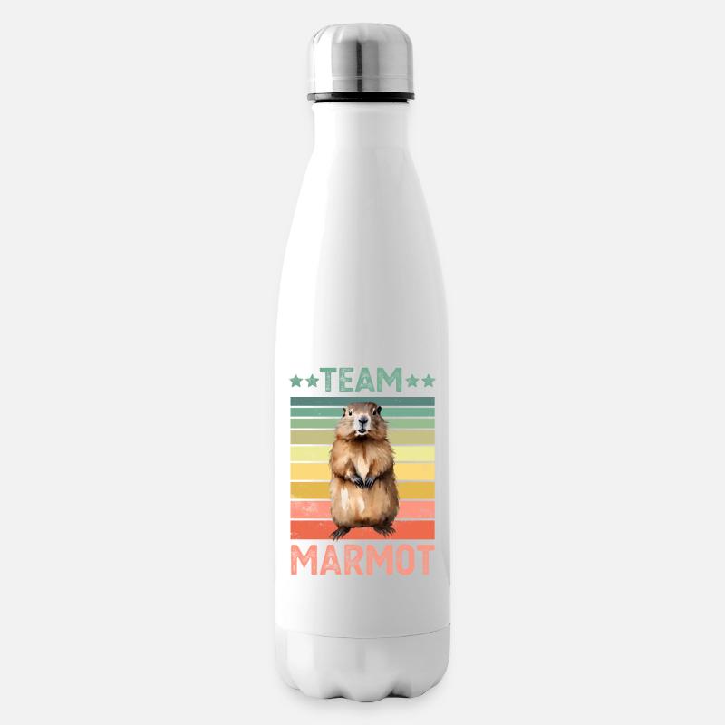 Marmotte - Bouteille isotherme - blanc