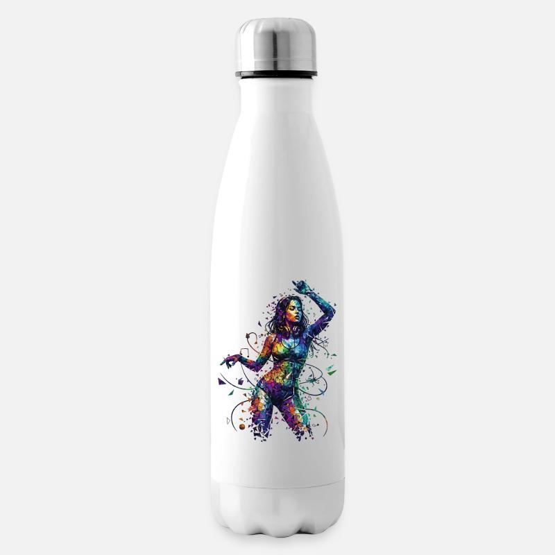Vibe-Bewegung - Isolierflasche - Weiß