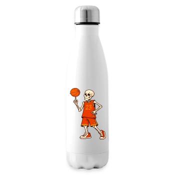 Skeleton Hoops 23 - Bouteille isotherme - blanc - Droite
