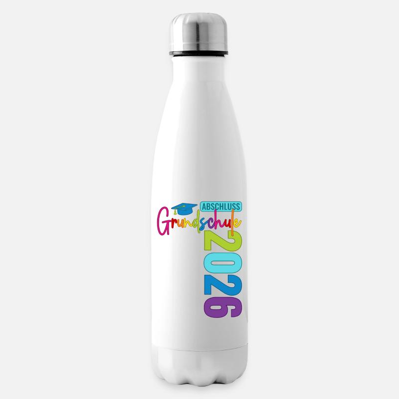 Grundschule Abschluss 2026 - Isolierflasche - Weiß