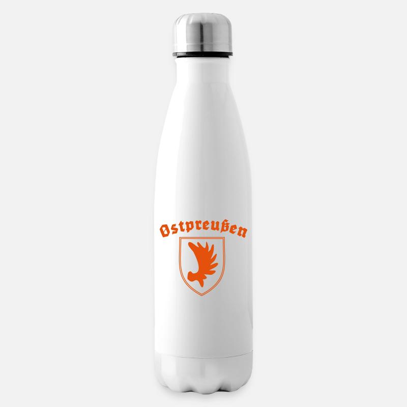 Ostpreußen - Isolierflasche - Weiß