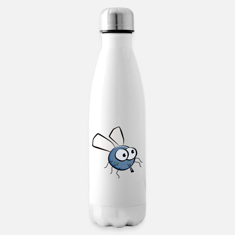 La mouche - Bouteille isotherme - blanc