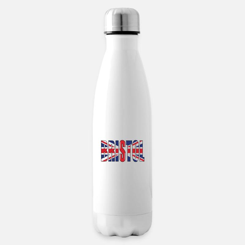 Bristol Royaume-Uni - Bouteille isotherme - blanc