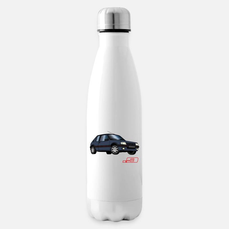205 1,9 1991 1992 1993 Gris Graphite - Bouteille isotherme - blanc