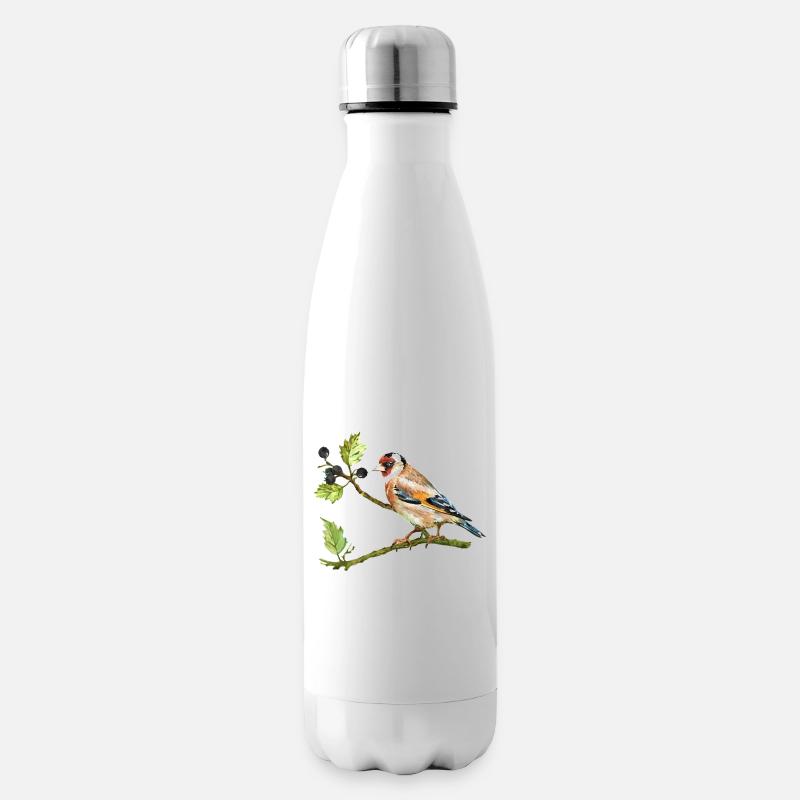 chardonneret - Bouteille isotherme - blanc
