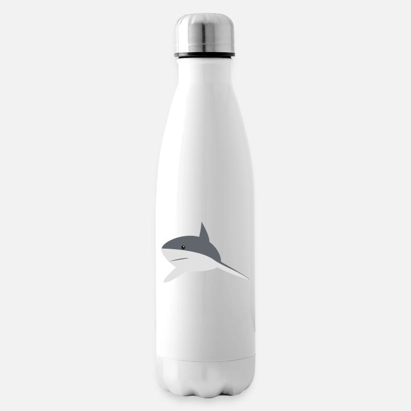 shark - Isolierflasche - Weiß