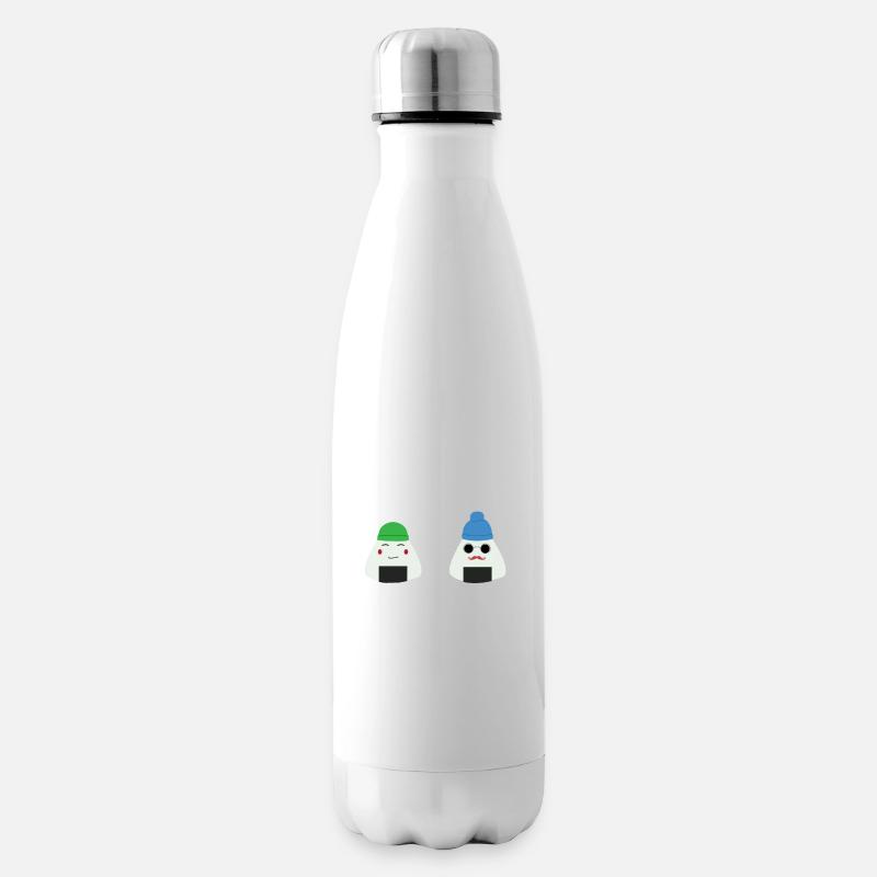 Onigiri Gespann - Isolierflasche - Weiß