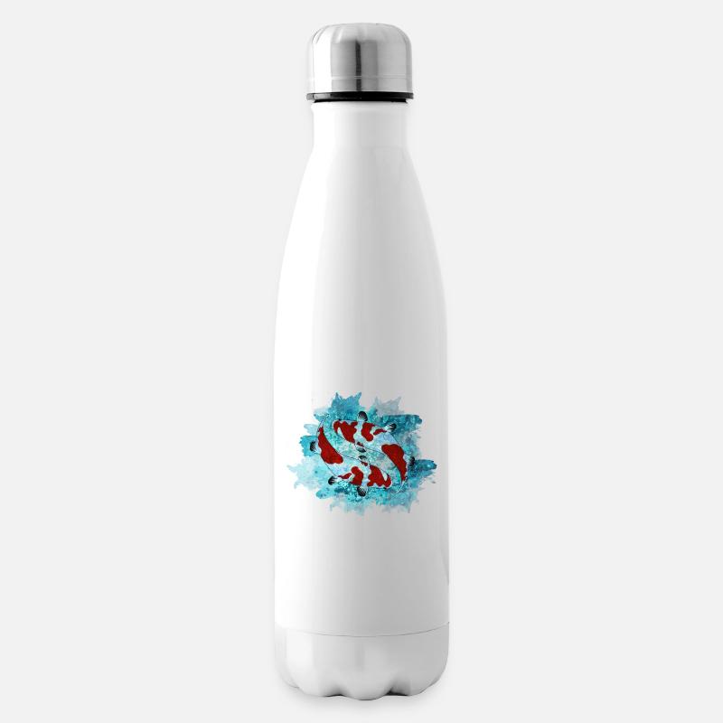 Koi - Isolierflasche - Weiß