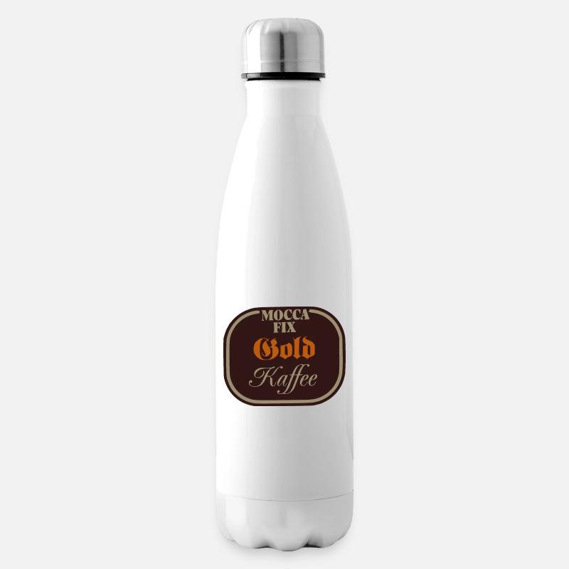 Mocca Fix Gold Kaffee - Isolierflasche - Weiß