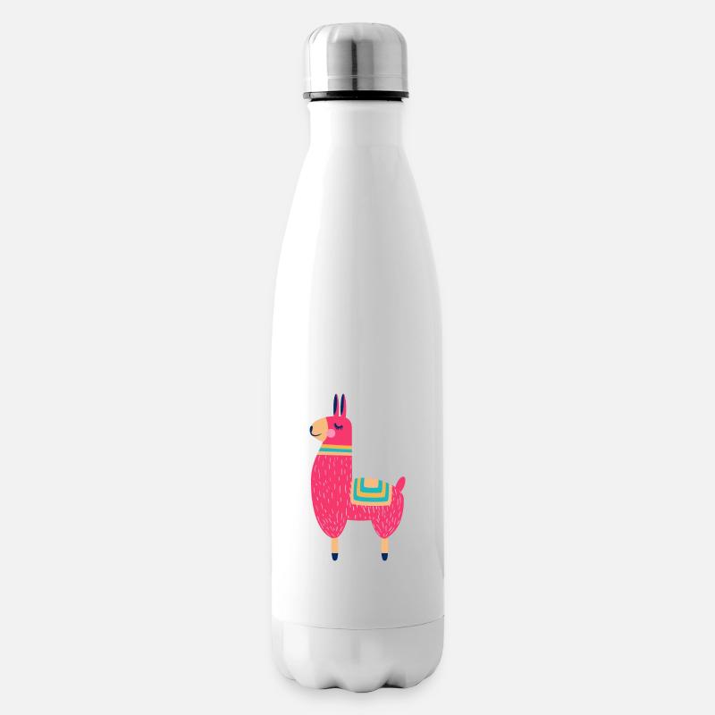 Lama - Bouteille isotherme - blanc