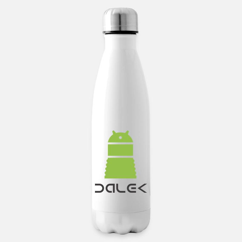 Dalek Android - Bouteille isotherme - blanc