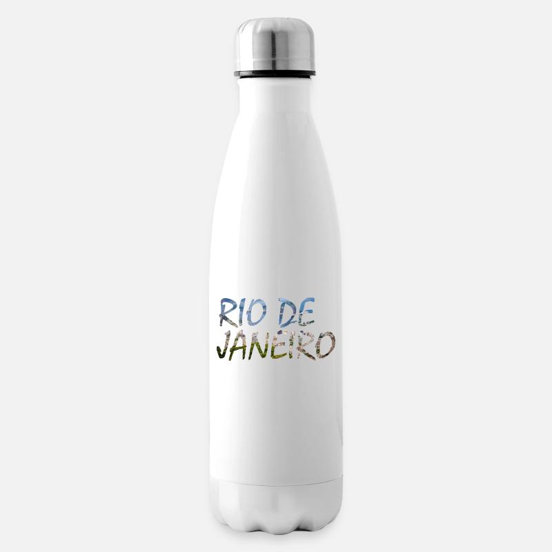 Rio de Janeiro - Bouteille isotherme - blanc