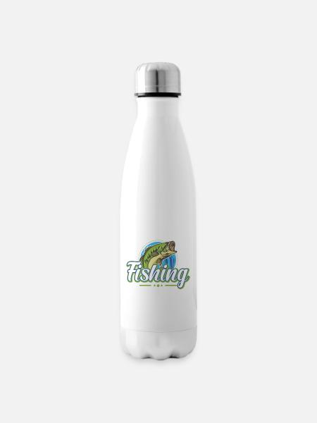 Angler - Isolierflasche - Weiß